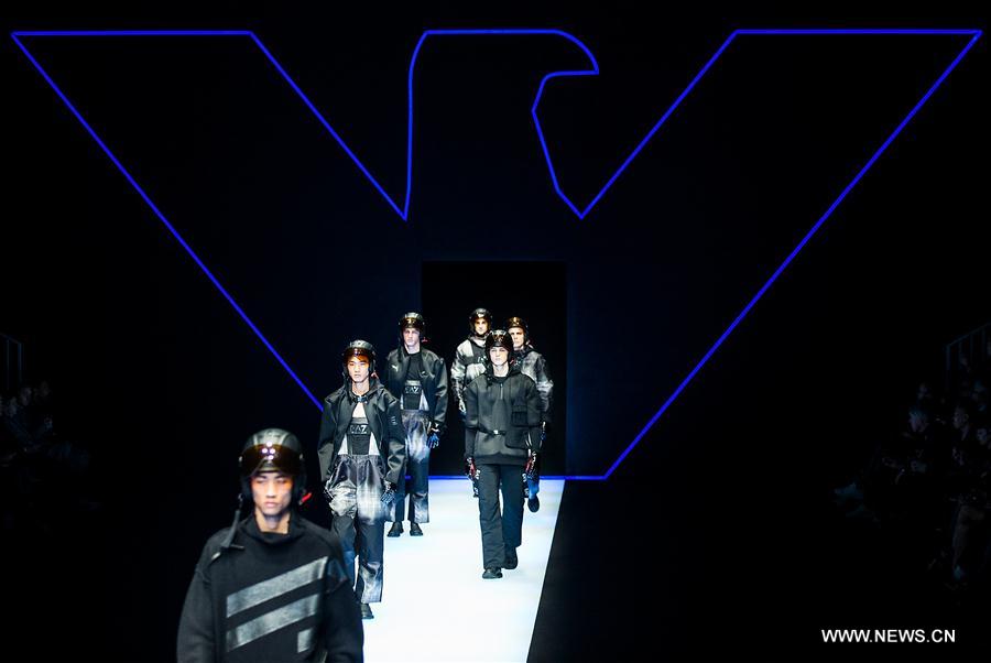 ITALY-MILAN-FASHION WEEK-EMPORIO ARMANI