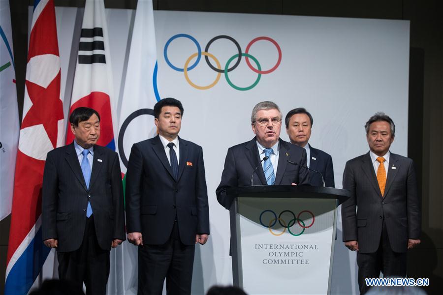 (SP)SWITZERLAND-LAUSANNE-IOC-PYEONGCHANG WINTER OLYMPICS-MEETING