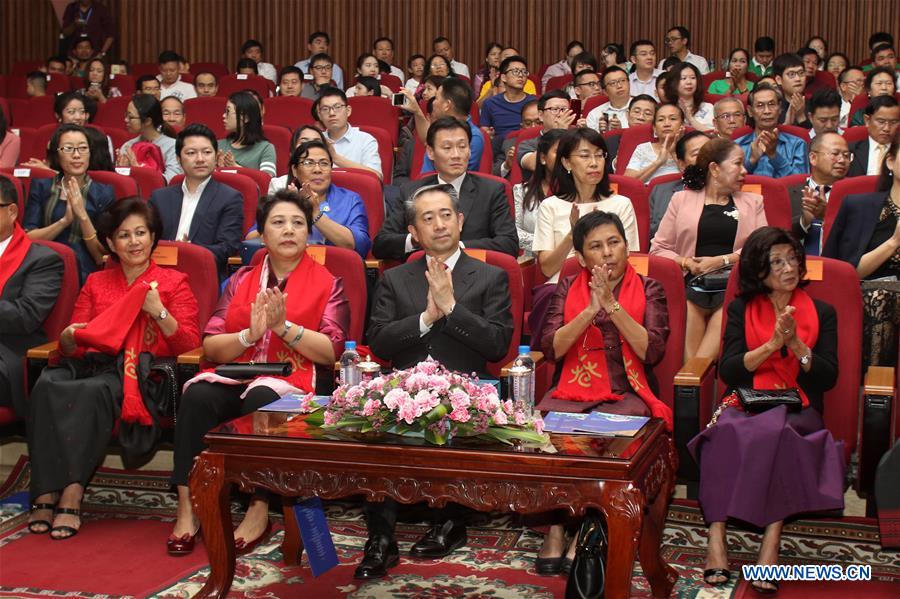 CAMBODIA-PHNOM PENH-PERFORMANCE-CHINA-SPRING FESTIVAL-DIPLOMATIC TIES-ANNIVERSARY