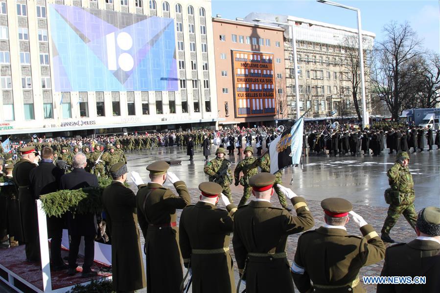 ESTONIA-TALLINN-INDEPENDENCE-CENTENNIAL DAY-CELEBRATIONS