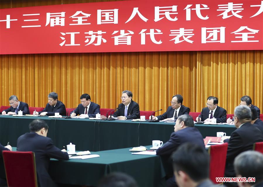 (TWO SESSIONS)CHINA-BEIJING-ZHAO LEJI-NPC-PANEL DISCUSSION (CN)