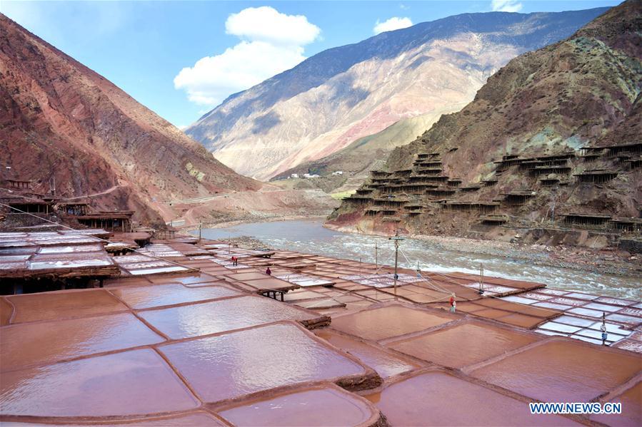 CHINA-TIBET-SALT HARVEST (CN)