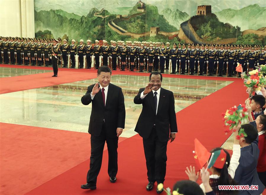 CHINA-BEIJING-XI JINPING-CAMEROONIAN PRESIDENT-TALKS (CN)