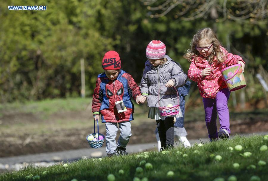 CANADA-VANCOUVER-EASTER-EGG HUNT