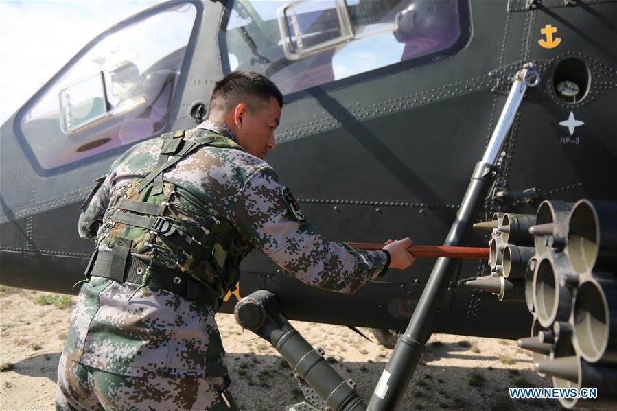 #CHINA-LIVE-FIRE EXERCISE-ARMED HELICOPTERS (CN*)