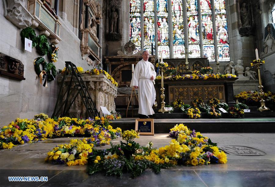 BRITAIN-STRATFORD-UPON-AVON-WILLIAM SHAKESPEARE-BIRTHDAY CELEBRATION