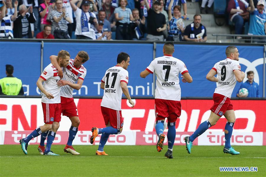 (SP)GERMANY-HAMBURGER-SOCCER-BUNDESLIGA-HSV VS BMG