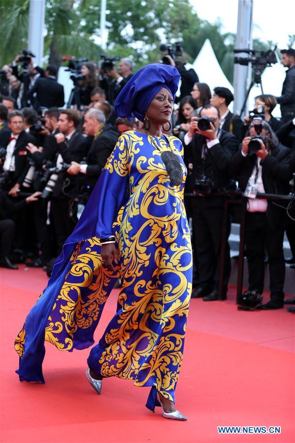 FRANCE-CANNES-71ST INTERNATIONAL FILM FESTIVAL-KHADJA NIN-RED CARPET