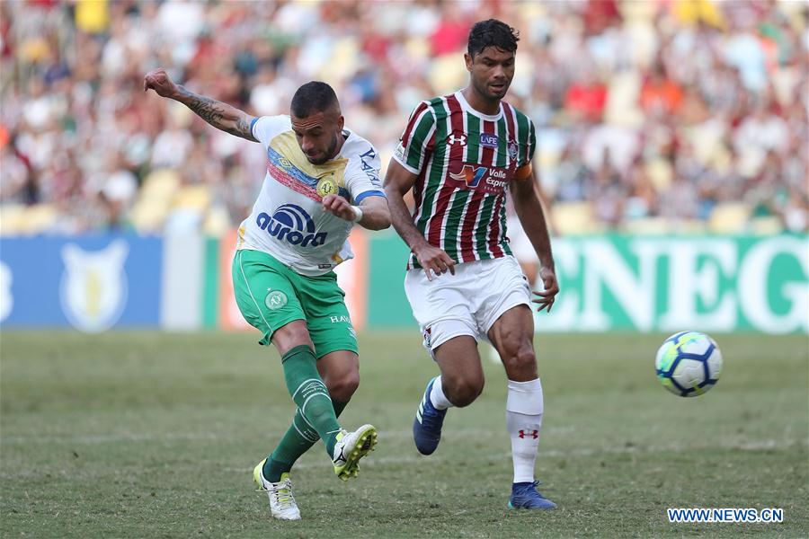 (SP)BRAZIL-RIO DE JANEIRO-SOCCER-SERIE A-FLUMINENSE VS CHAPECOENSE