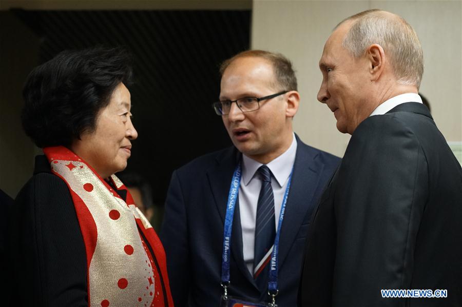 RUSSIA-MOSCOW-PUTIN-CHINA-SUN CHUNLAN