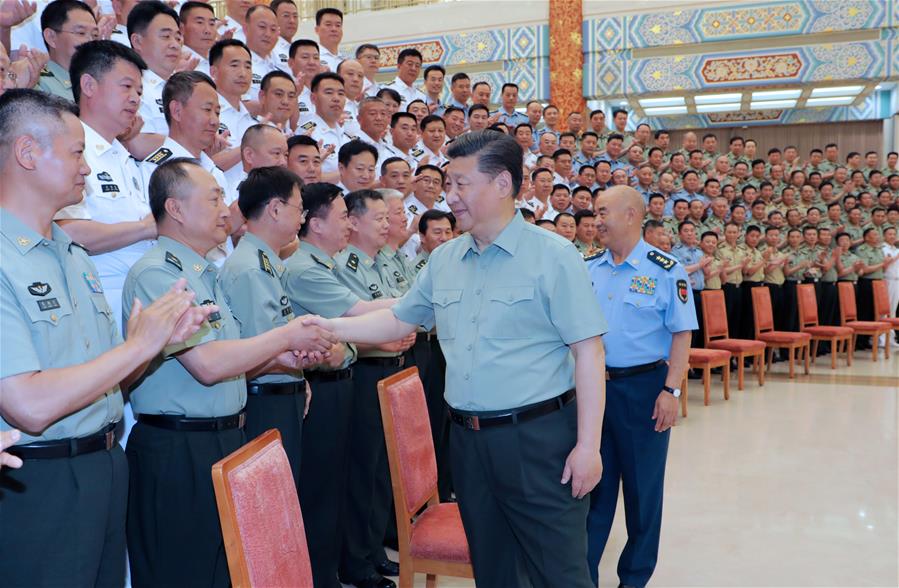 CHINA-SHANDONG-XI JINPING-MILITARY-INSPECTION (CN)