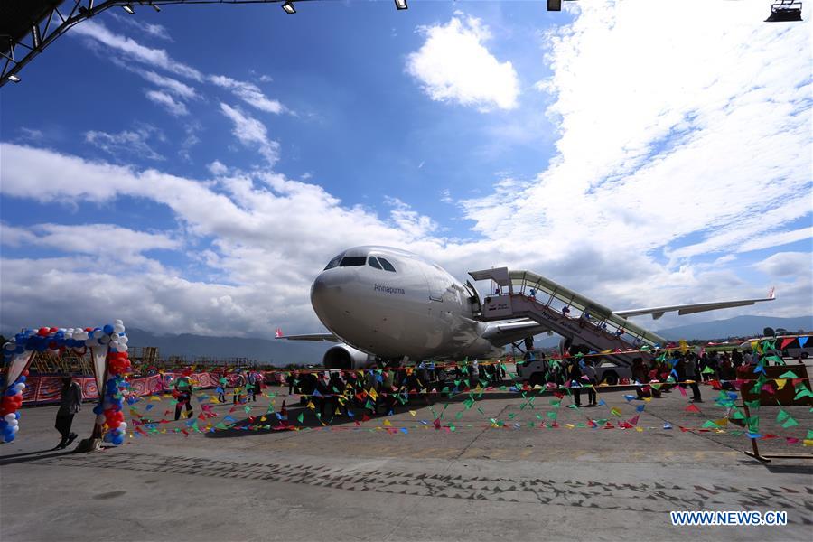 NEPAL-KATHMANDU-AIRBUS