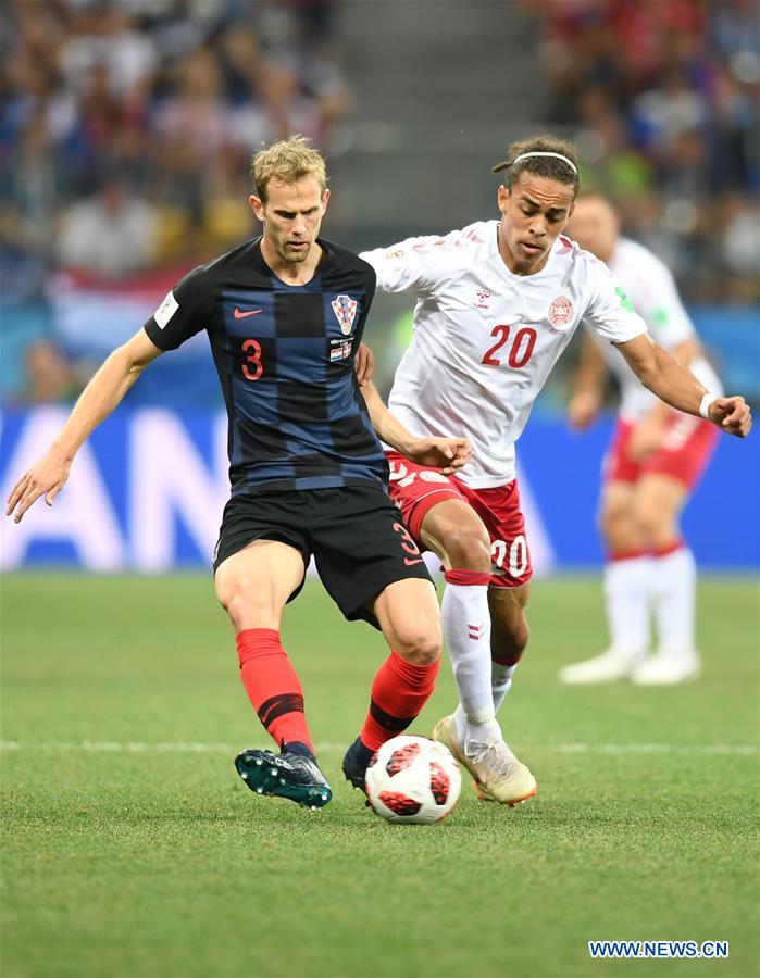 (SP)RUSSIA-NIZHNY NOVGOROD-2018 WORLD CUP-ROUND OF 16-CROATIA VS DENMARK