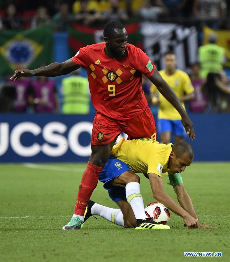 (SP)RUSSIA-KAZAN-2018 WORLD CUP-QUARTERFINAL-BRAZIL VS BELGIUM