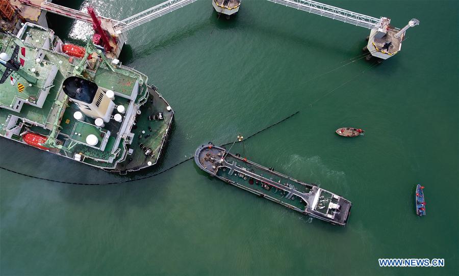 CHINA-HAIKOU-LNG CARRIER-DRILL (CN)