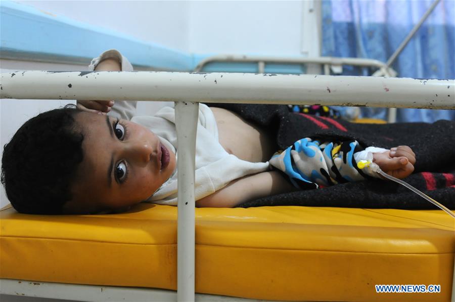 YEMEN-SANAA-CHOLERA