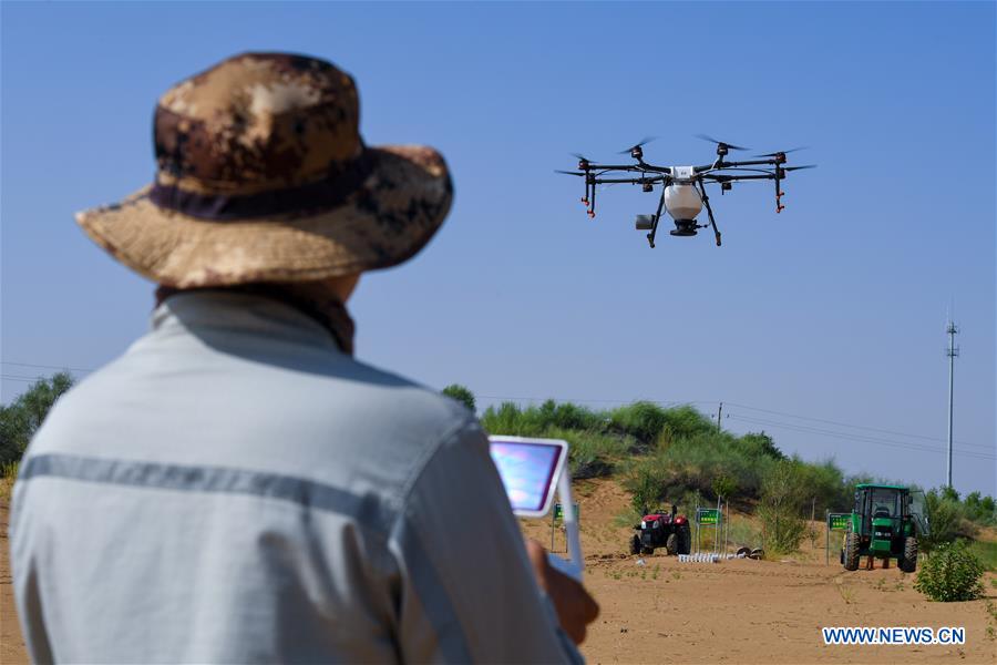 CHINA-INNER MONGOLIA-KUBUQI-DESERT CONTROL-TECHNOLOGY INNOVATION (CN) 