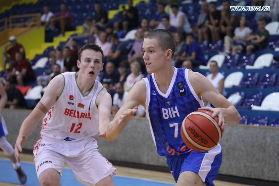 (SP)BOSNIA AND HERZEGOVINA-SARAJEVO-BASKETBALL-FIBA-U16-EUROPEAN CHAMPIONSHIP