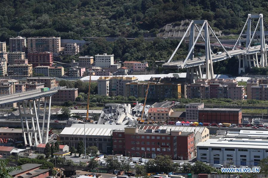 ITALY-GENOA-BRIDGE COLLAPSE