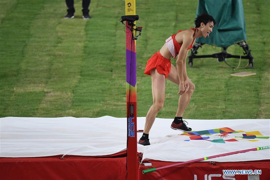 (SP)INDONESIA-JAKARTA-ASIAN GAMES-ATHLETICS-MEN'S HIGH JUMP