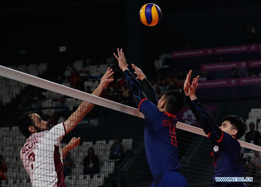 (SP)INDONESIA-JAKARTA-ASIAN GAMES-VOLLEYBALL