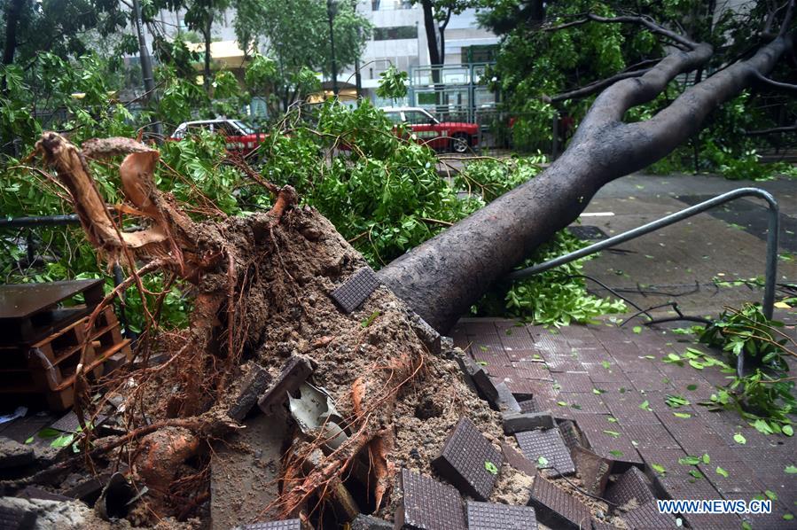 CHINA-HONG KONG-TYPHOON MANGKHUT(CN)