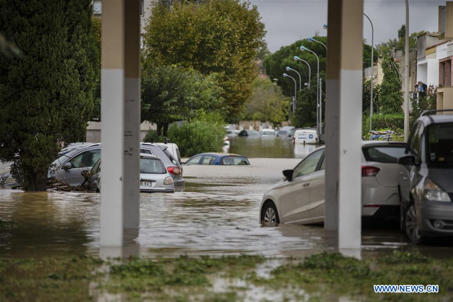 FRANCE-AUDE DEPARTMENT-FLOODS