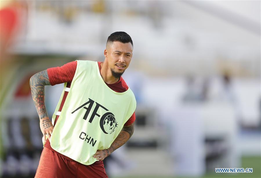 (SP)UAE-AL AIN-SOCCER-AFC ASIAN CUP 2019-CHN-TRAINING SESSION