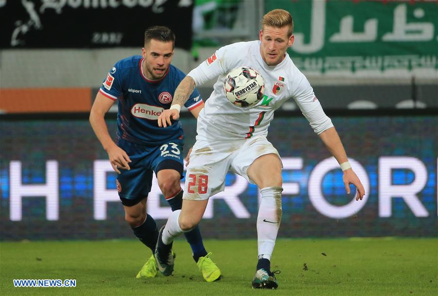 (SP)GERMANY-AUGSBURG-SOCCER-BUNDESLIGA-AUGSBURG VS DUESSELDORF