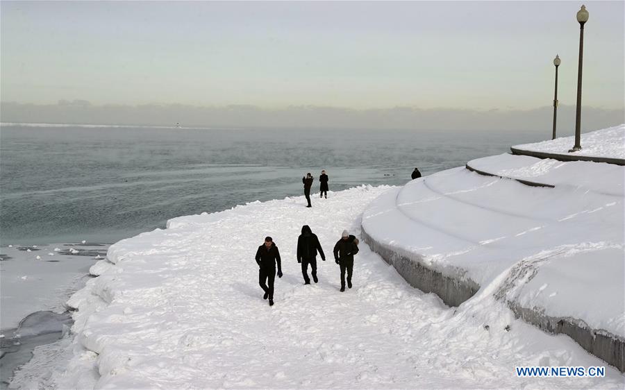 U.S.-CHICAGO-COLD WEATHER