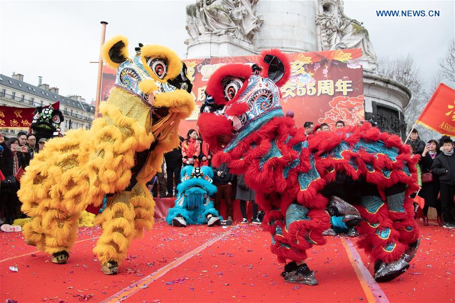 FRANCE-PARIS-CHINESE LUNAR NEW YEAR-CELEBRATION