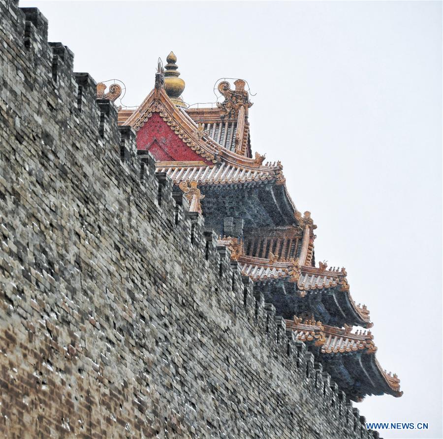 (InPalaceMuseum)CHINA-BEIJING-PALACE MUSEUM-SNOW (CN)