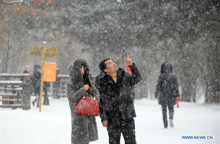 CHINA-JILIN-SNOW SCENERY (CN)