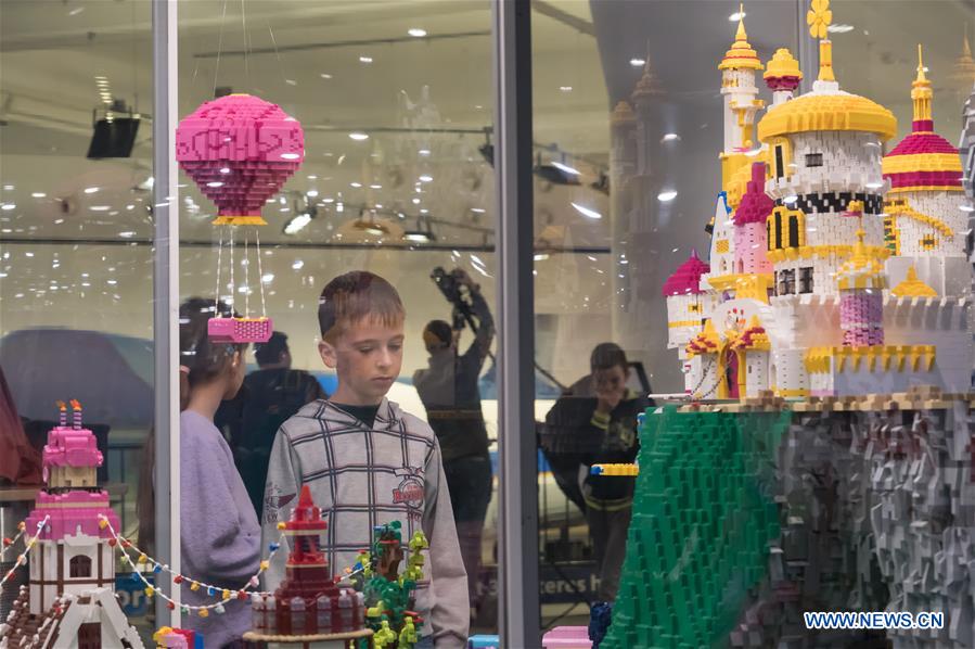 HUNGARY-BUDAPEST-LEGO EXHIBITION