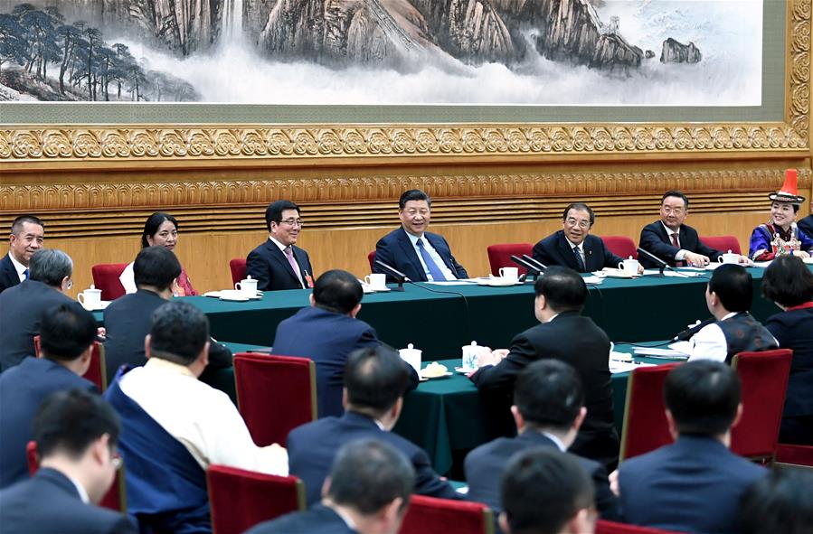 (TWO SESSIONS)CHINA-BEIJING-XI JINPING-NPC-DELIBERATION (CN)