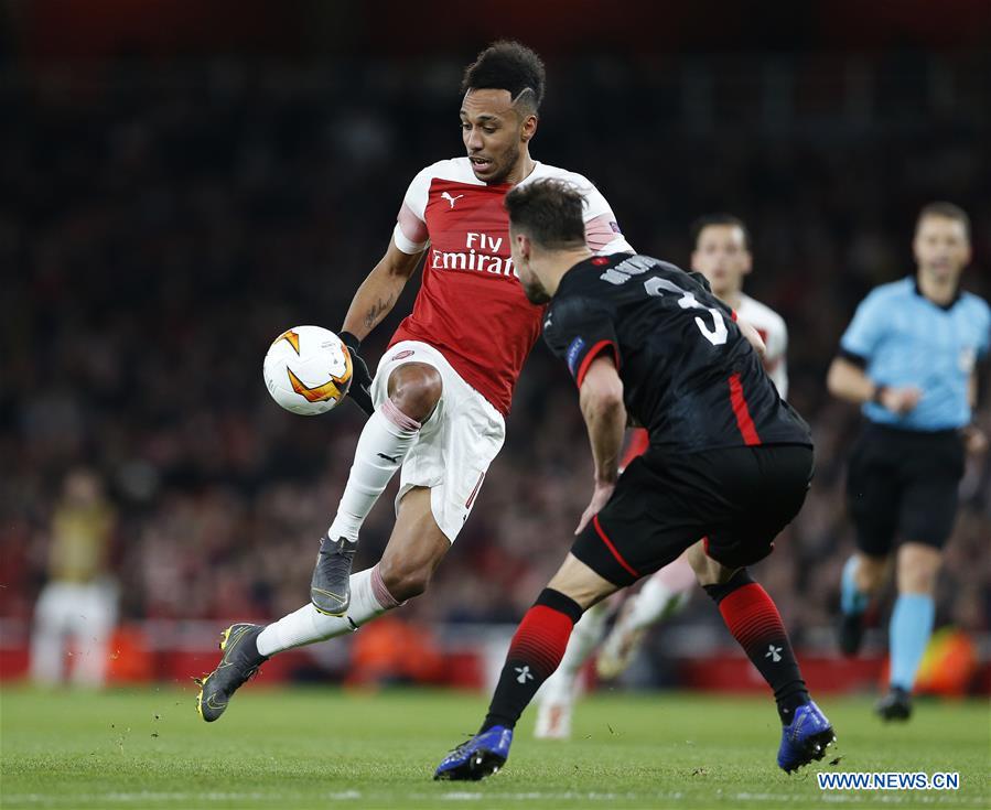 (SP)BRITAIN-LONDON-SOCCER-EUROPA-ARSENAL VS RENNES