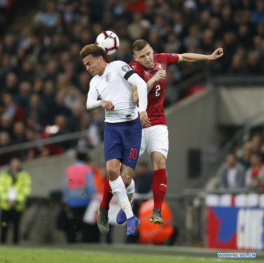 (SP)BRITAIN-LONDON-FOOTBALL-EURO 2020 QUALIFYING-ENGLAND VS CZECH REPUBLIC