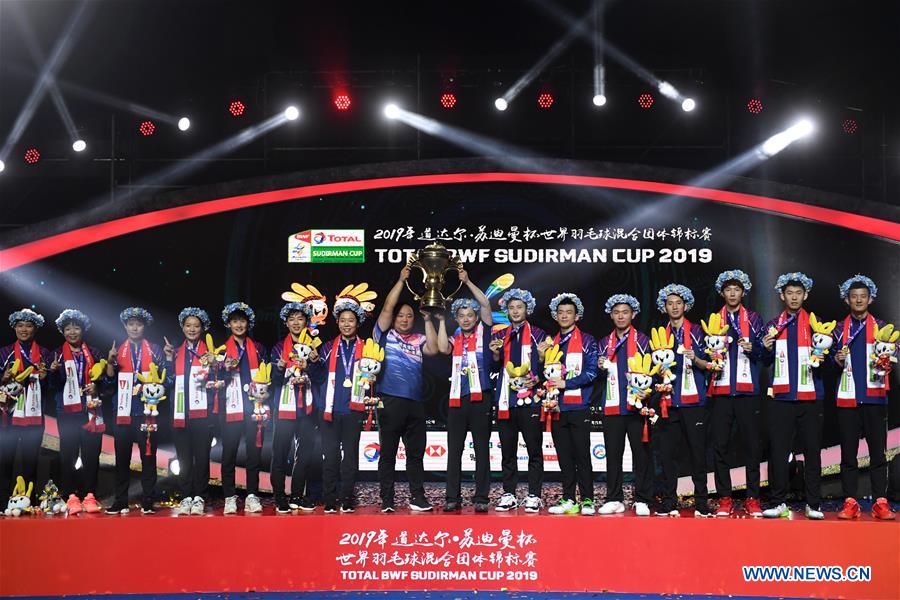 (SP)CHINA-NANNING-BADMINTON-SUDIRMAN CUP 2019(CN)