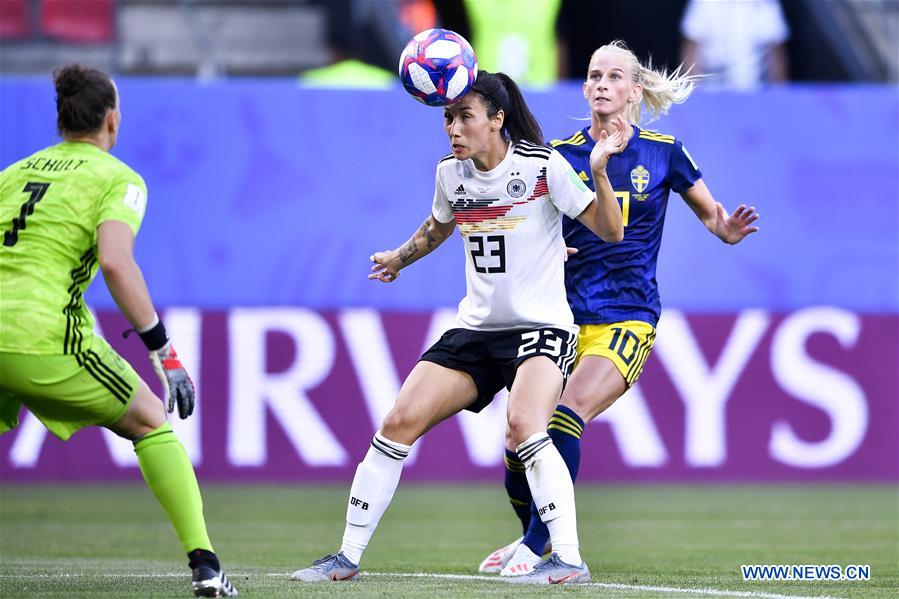 (SP)FRANCE-RENNES-FIFA WOMEN'S WORLD CUP-QUARTERFINALS-GER VS SWE