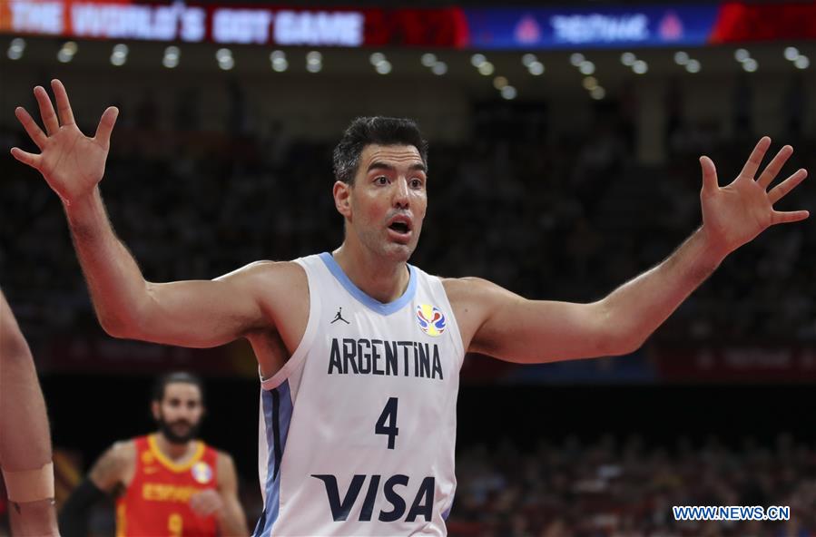 (SP)CHINA-BEIJING-BASKETBALL-FIBA WORLD CUP-ESP VS ARG (CN)