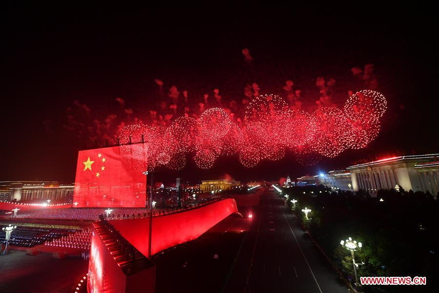 (PRC70Years)CHINA-BEIJING-NATIONAL DAY-CELEBRATIONS-EVENING GALA (CN)