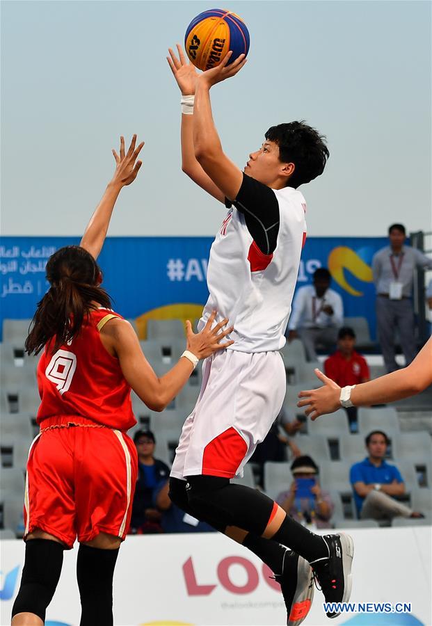 (SP)QATAR-DOHA-WORLD BEACH GAMES-WOMEN'S 3X3 BASKETBALL