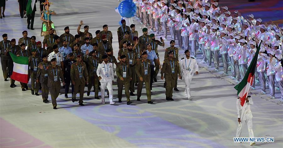 (SP)CHINA-WUHAN-7TH MILITARY WORLD GAMES-OPENING CEREMONY