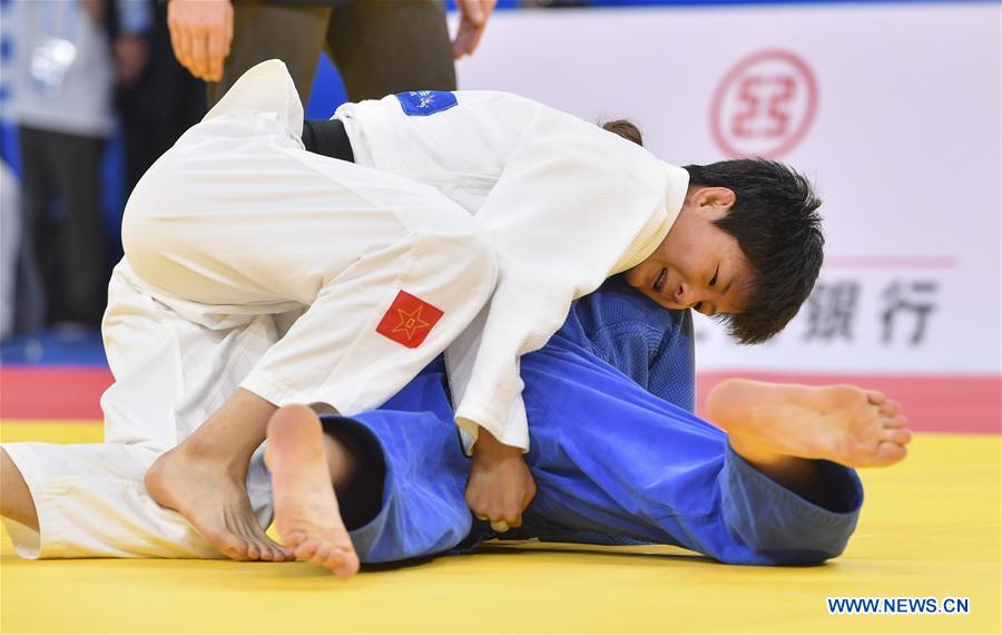 (SP)CHINA-WUHAN-7TH MILITARY WORLD GAMES-JUDO-WOMEN'S 63KG FINAL(CN)