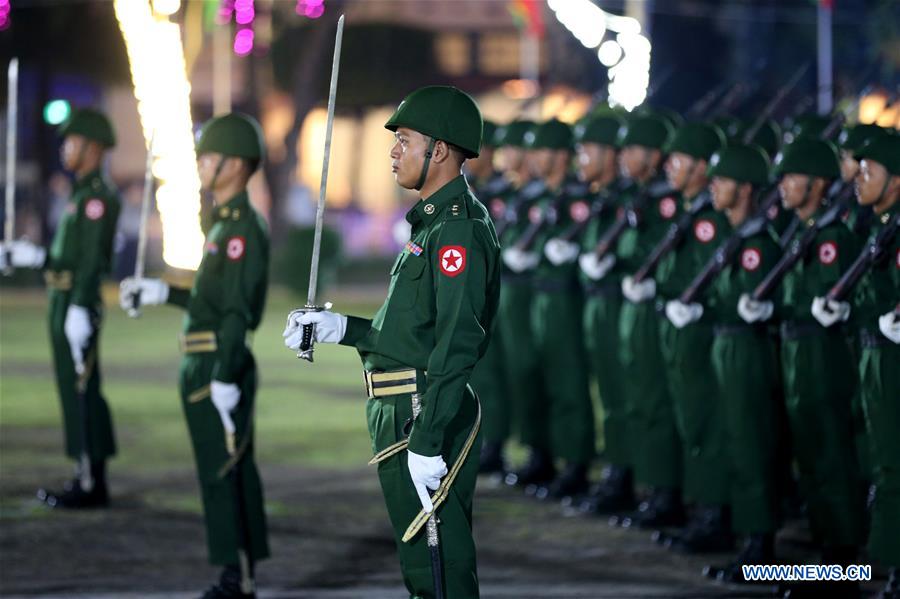 MYANMAR-YANGON-INDEPENDENCE DAY-CELEBRATION