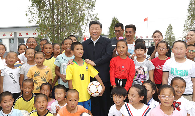 Xi inspects village, afforestation area in NW China