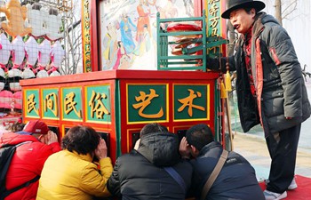 Temple fairs held across China during Spring Festival holiday