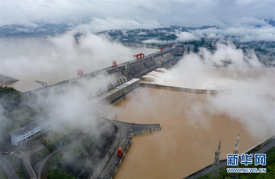 #（防汛抗洪）（1）今年入汛以来最大洪水抵达三峡 流量超6万立方米/秒